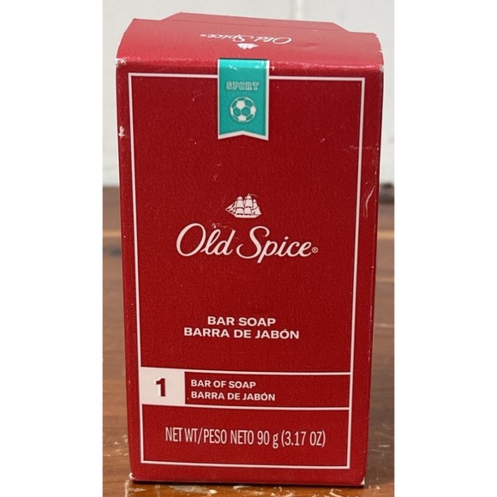 OLD‎ SPICE Fragrant Bar SOAP for Men Sport Scent 3.17 oz. Bath Soap (1 Bar)